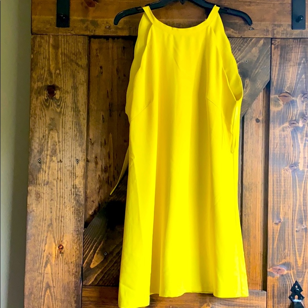 Short Yellow Dress